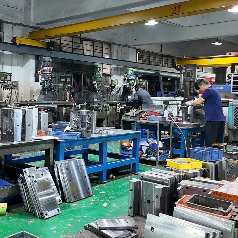 A PVC injection mold is being fabricated, which will be used for manufacturing PVC figures